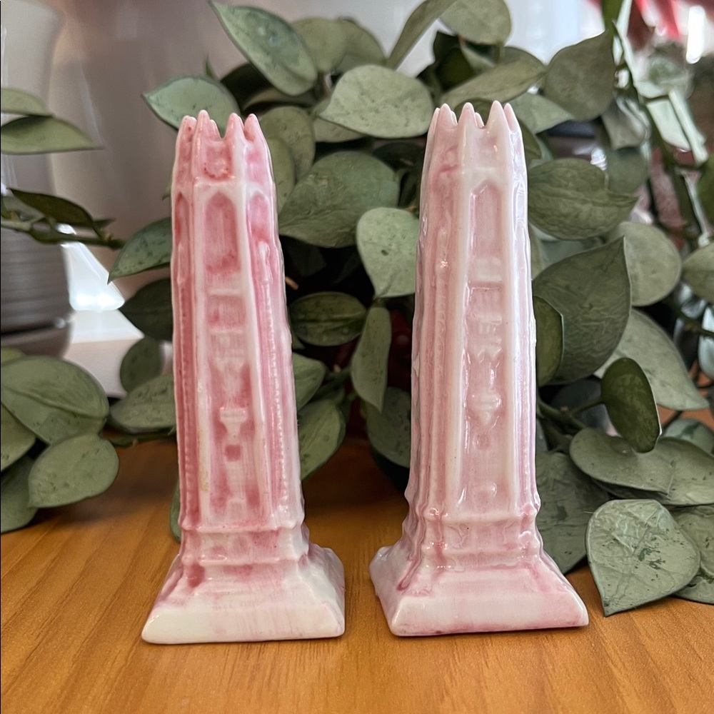 Singing Tower Vintage Salt & Pepper Shakers Made in Japan EUC - Picture 4 of 9